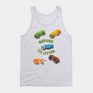 Refuse to Litter Tank Top